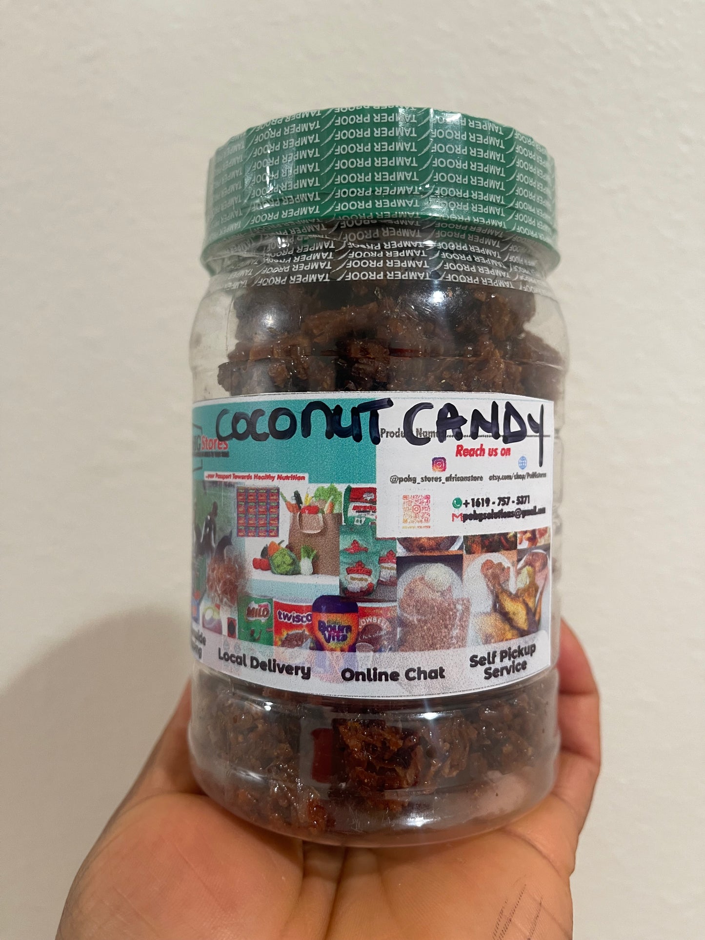 Nigeria Coconut candy/Honey coconut candy/8oz