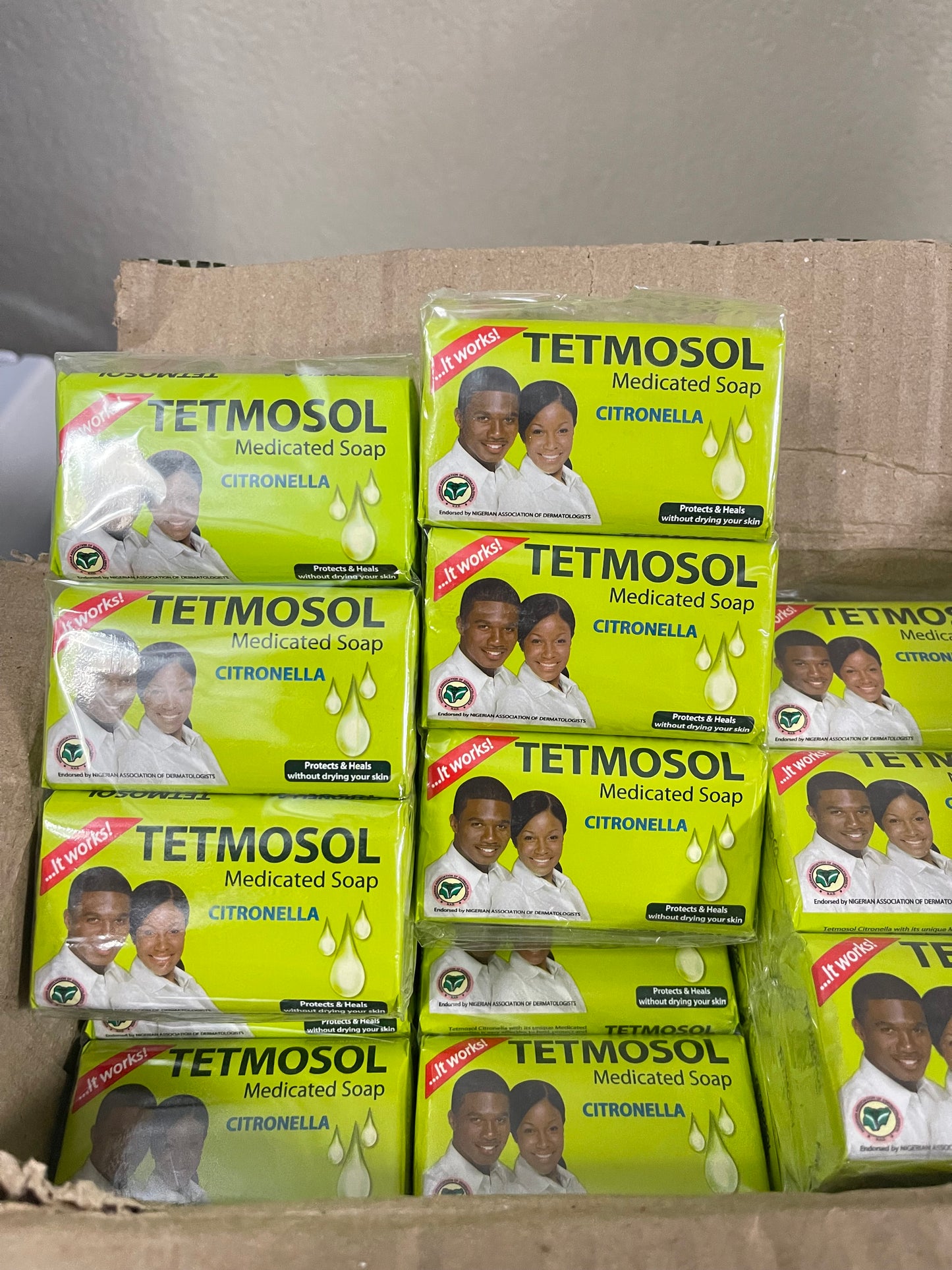 Tetmosol soap/ pack of 6