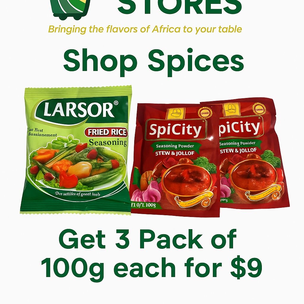 Larsor Fried rice/spicity Jollof Seasoning/3 pack