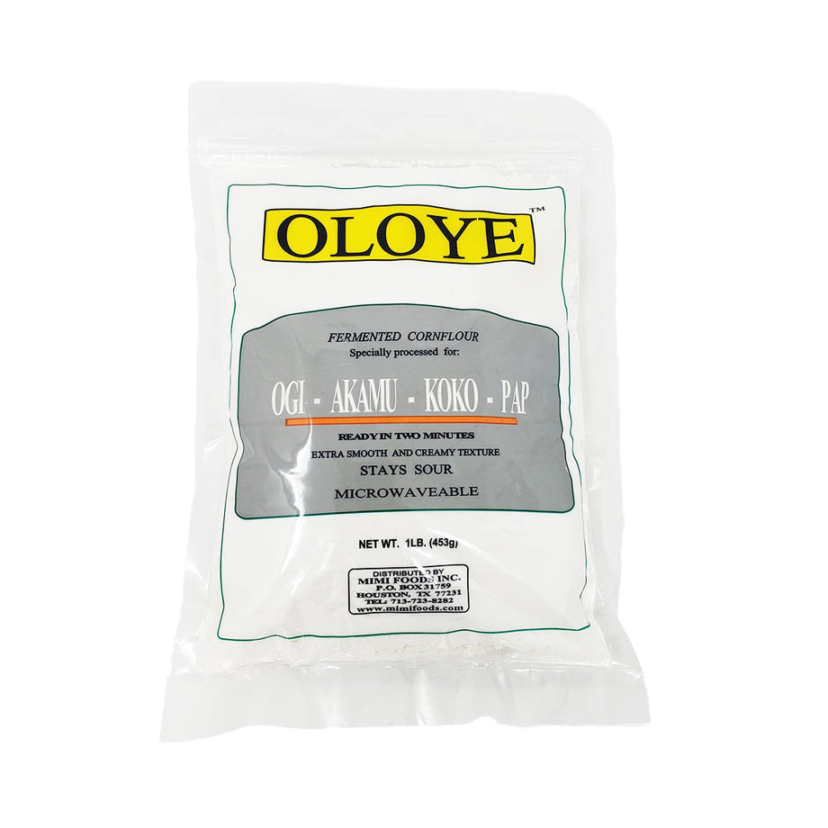 Oloye Pap (Ogi / Akamu) – 1 lb | Traditional Fermented Corn Flour for African Pap, Koko & Baby Meals