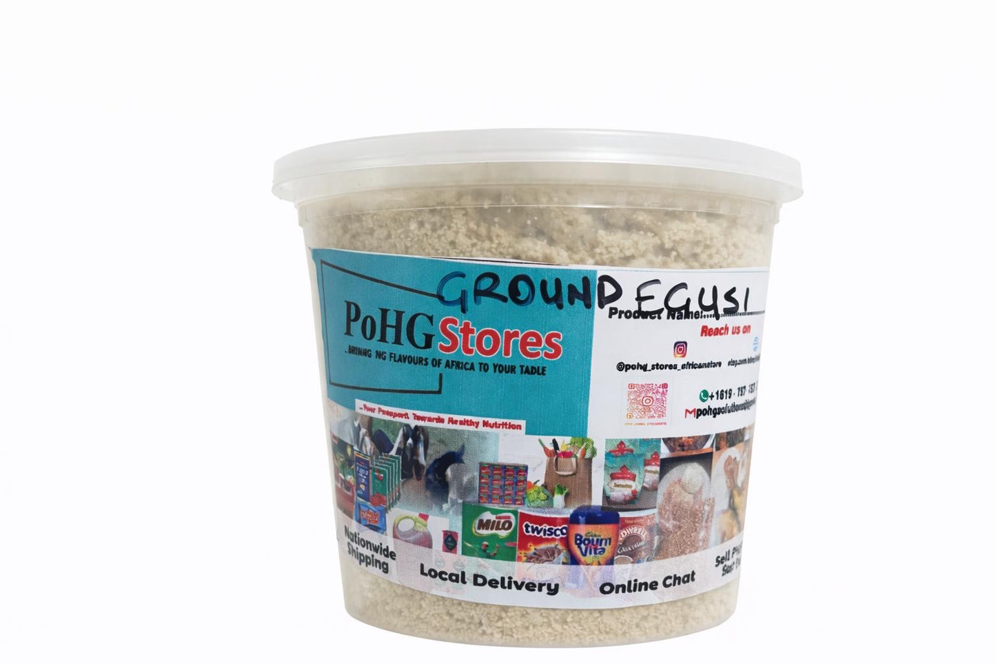 Ground Egusi Fresh Nigeria Egusi 1lbs