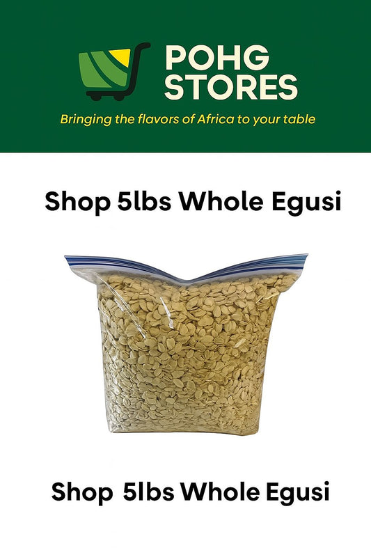 Whole Egusi/Egusi seeds/5lbs