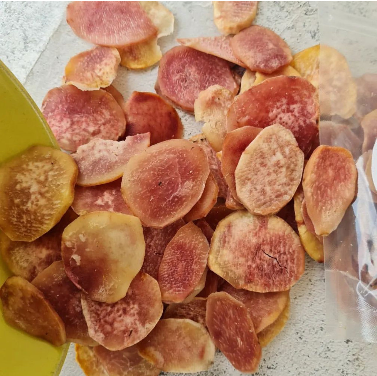 Cocoyam Chips/Crispy and Crunchy