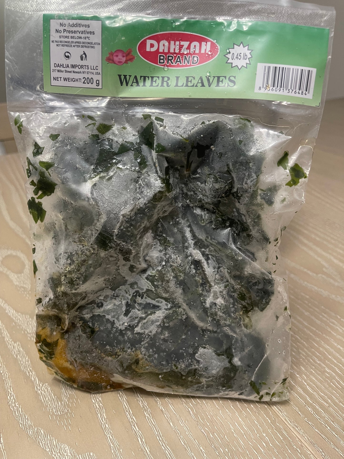 Water leaves/Frozen Water leaves