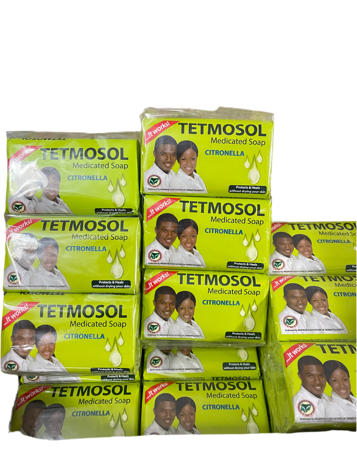 Tetmosol soap/ pack of 6
