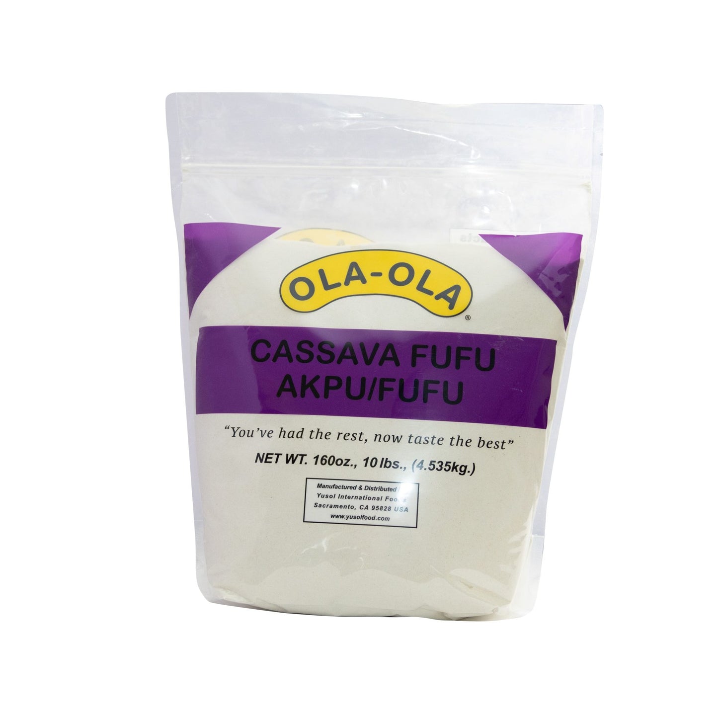 Ola ola cassava Akpu fufu flour/5lbs