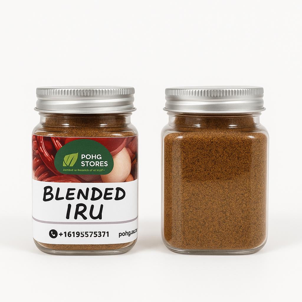 Blended Dried iru/Locust Beans/DawaDawa/8oz