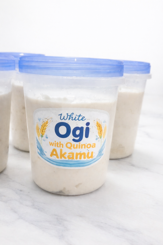White Ogi Akamu with Quinoa/2lbs