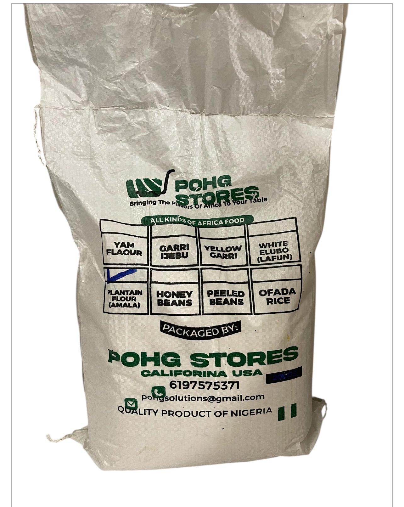 Elubo plantain Flour/Elubo ogede/5lbs